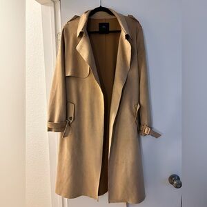 Zara Suede Long Coat